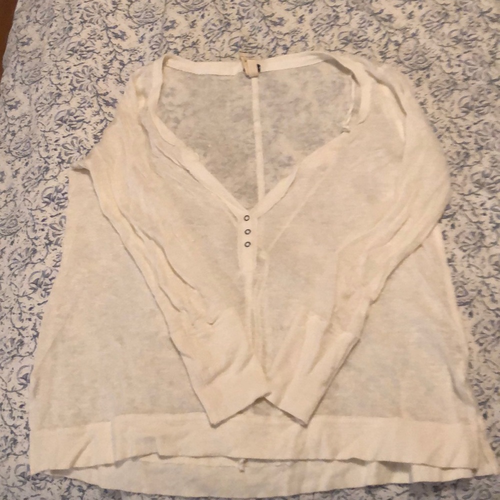 Free People sheer top